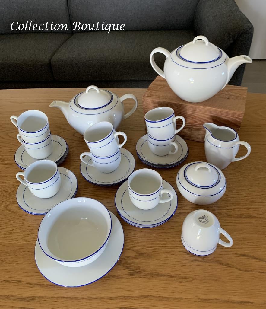 Collection boutique theepot kop & schotel melkkan suikerpot, Overige typen, Ophalen of Verzenden, Zo goed als nieuw, Overige stijlen