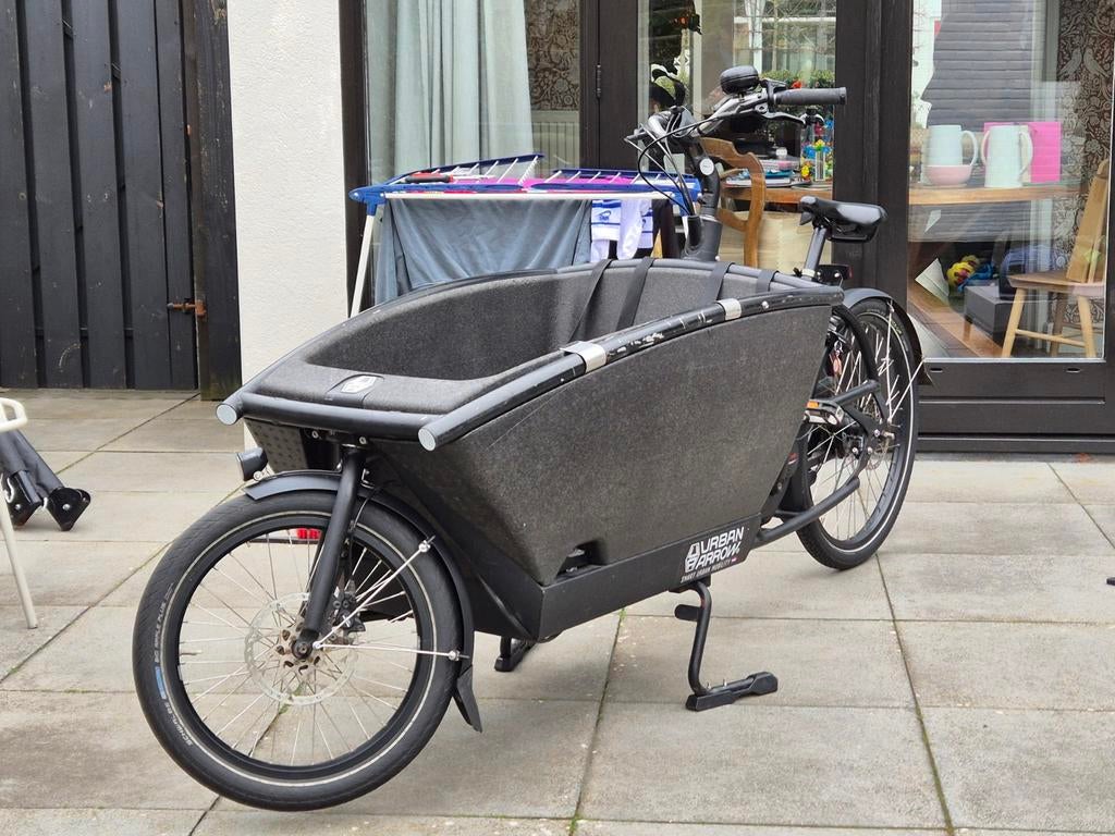 Urban Arrow Family Performance Line (zwart), Ophalen, Zo goed als nieuw