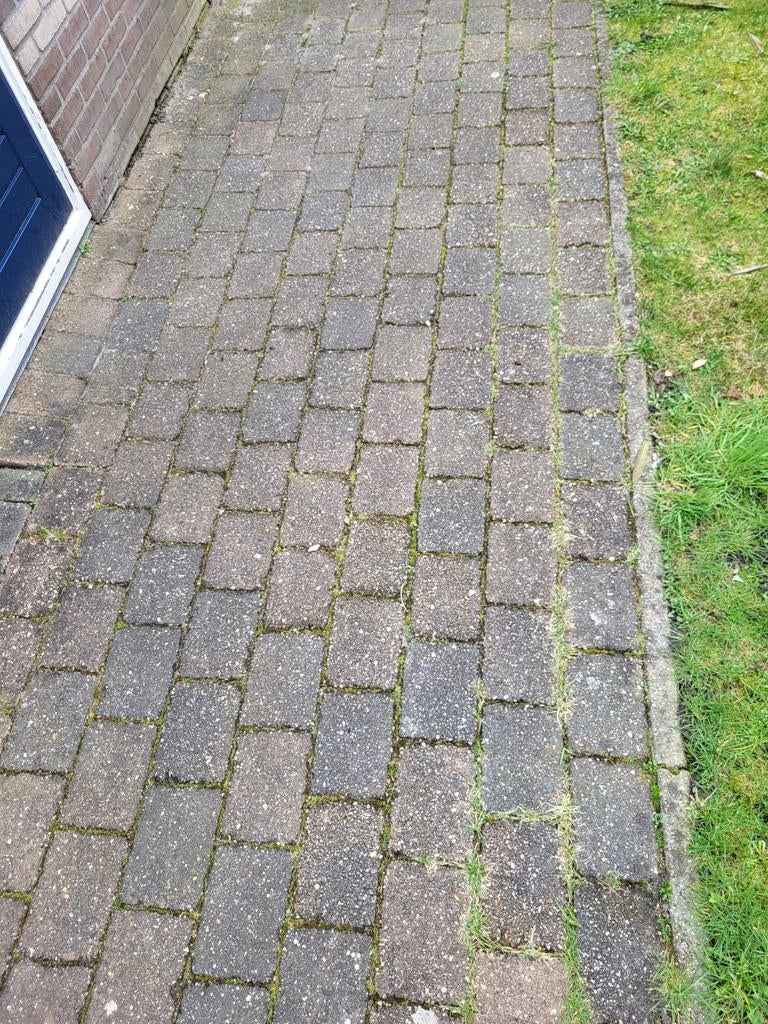 Gratis straatstenen  / koppelstones, Tuin en Terras, Ophalen, Gebruikt, Beton, Klinkers