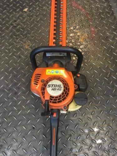 stihl hs 45 perfect lopende motorheggenschaar, Ophalen of Verzenden, Nieuw, Benzine, Stihl