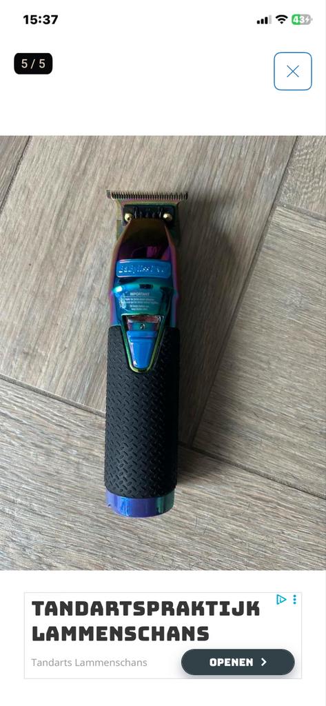 Babyliss Pro 4Artist Cameleon Trimmer met Cocco Blade, Ophalen of Verzenden, Zo goed als nieuw, Tondeuse