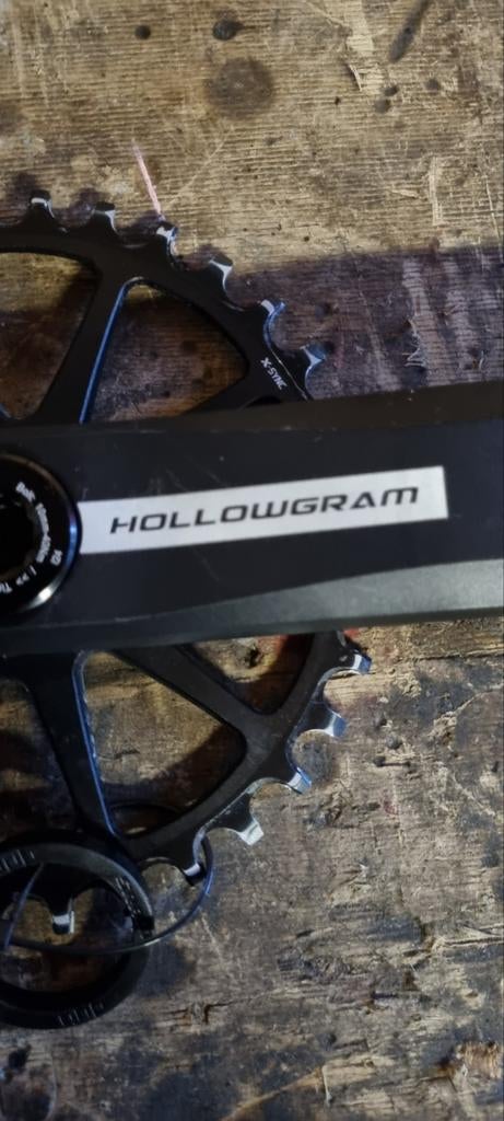 Cranck Hollowgram sram, Ophalen of Verzenden, Zo goed als nieuw, Mountainbike
