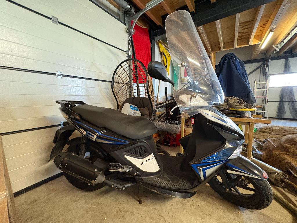 snor scooter kymco, Fietsen en Brommers, Scooters | Kymco, Ophalen, Gebruikt, Maximaal 45 km/u, Benzine