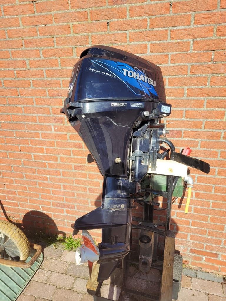 8 pk tohatsu kortstaart buitenboordmotor, Ophalen, Benzine, 10 tot 30 pk