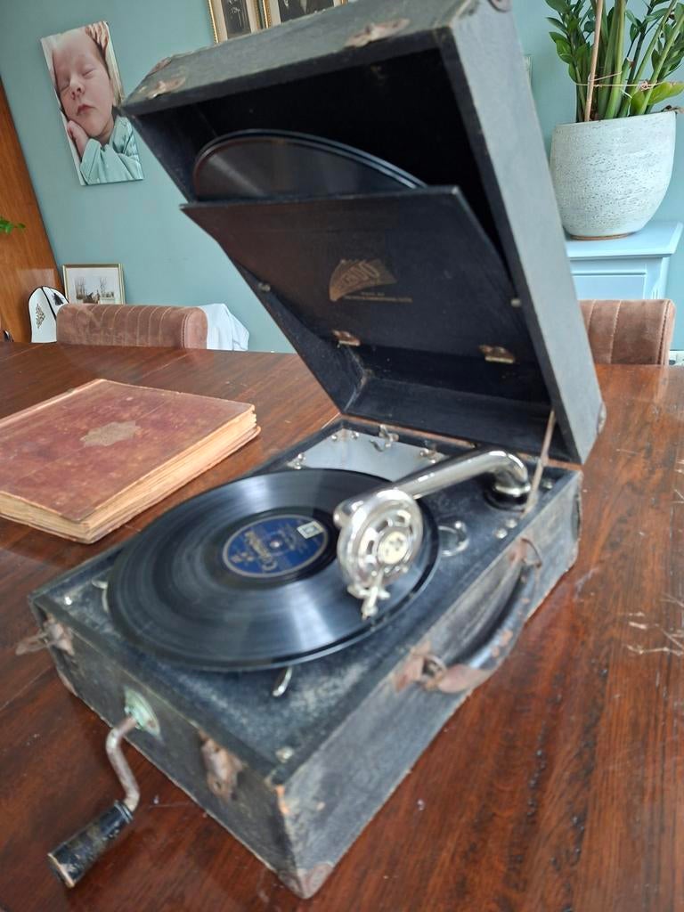 Oude werkende grammofoon speler - Crescendo, Ophalen, Overige merken