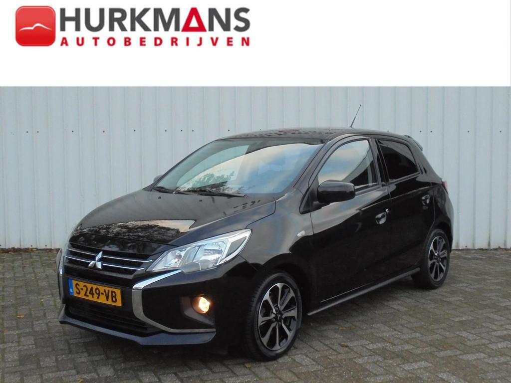 Mitsubishi Space Star 1.2i AUTOMAAT NAVI-CRUISE HOGE ZIT 43., Automaat, Gebruikt, Zwart, Bedrijf