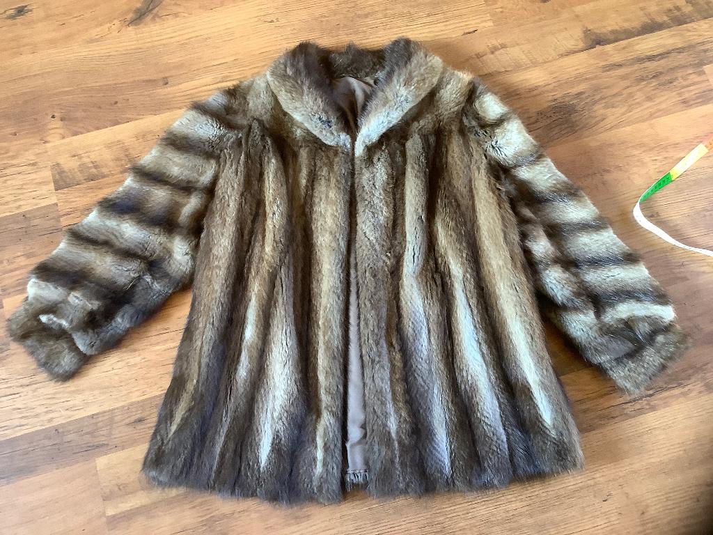 Bontjas, Maat 38/40 (M), Bruin, Ophalen of Verzenden, Onbekend