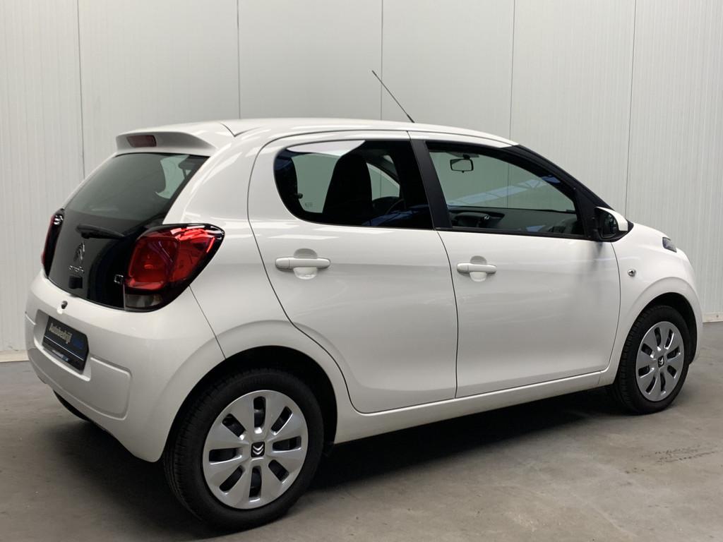 Citroën C1 1.0 VTi Millenium CARPLAY-AIRCO-CAMERA-STOELVERW, Voorwielaandrijving, 12 maanden, Stof, Gebruikt