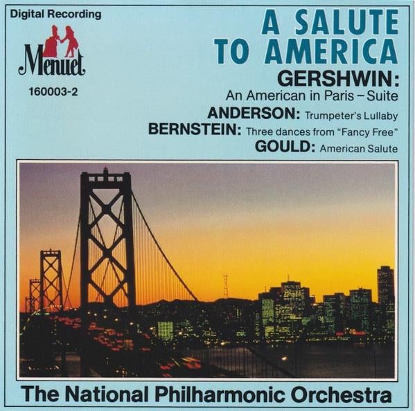 A salute to America.- The national Philharmonic Orchestra, Ophalen of Verzenden, Zo goed als nieuw