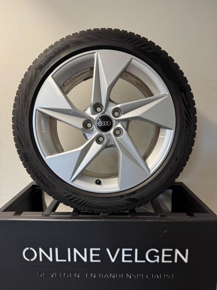 Set 17 inch originele Audi A3 velgen + All Season banden, Niet ingevuld, Gebruikt, Banden en Velgen, Niet ingevuld