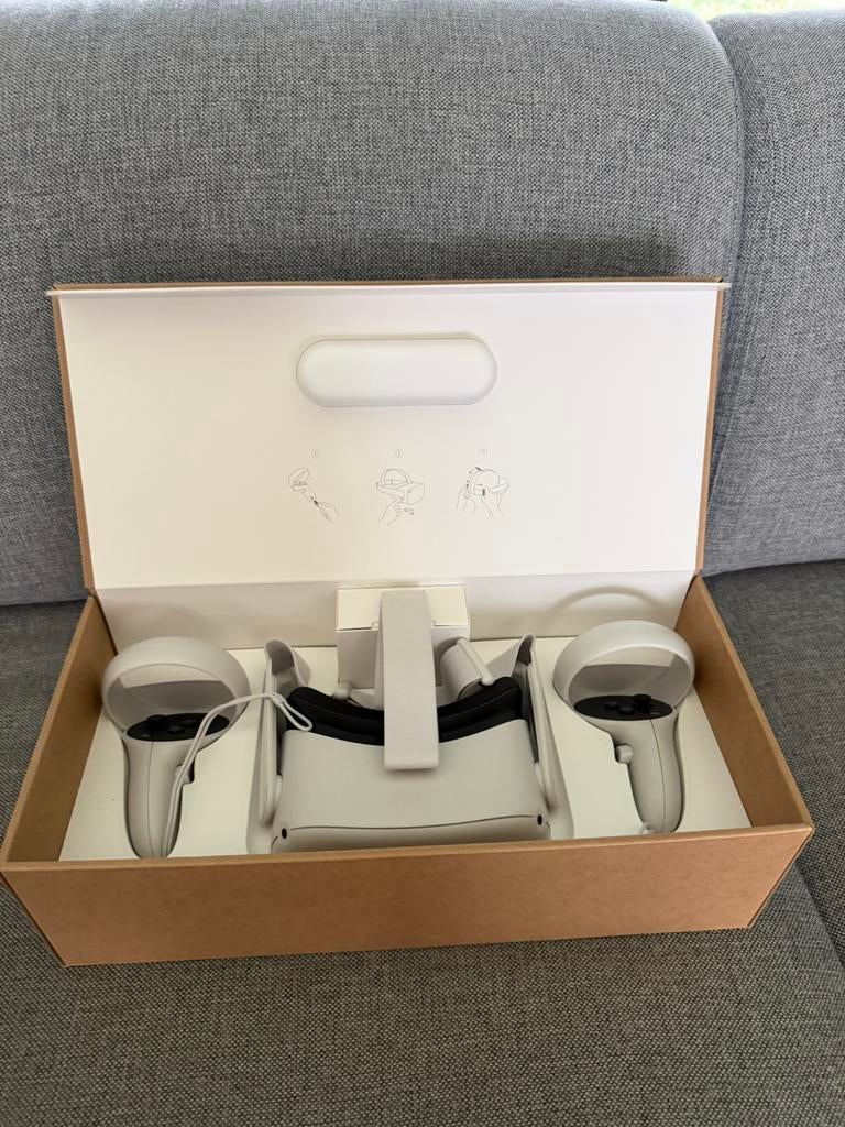 Oculus Quest 2 VR Bril – Goede Staat – Compleet, 1 speler, Zo goed als nieuw, Vanaf 7 jaar, Ophalen