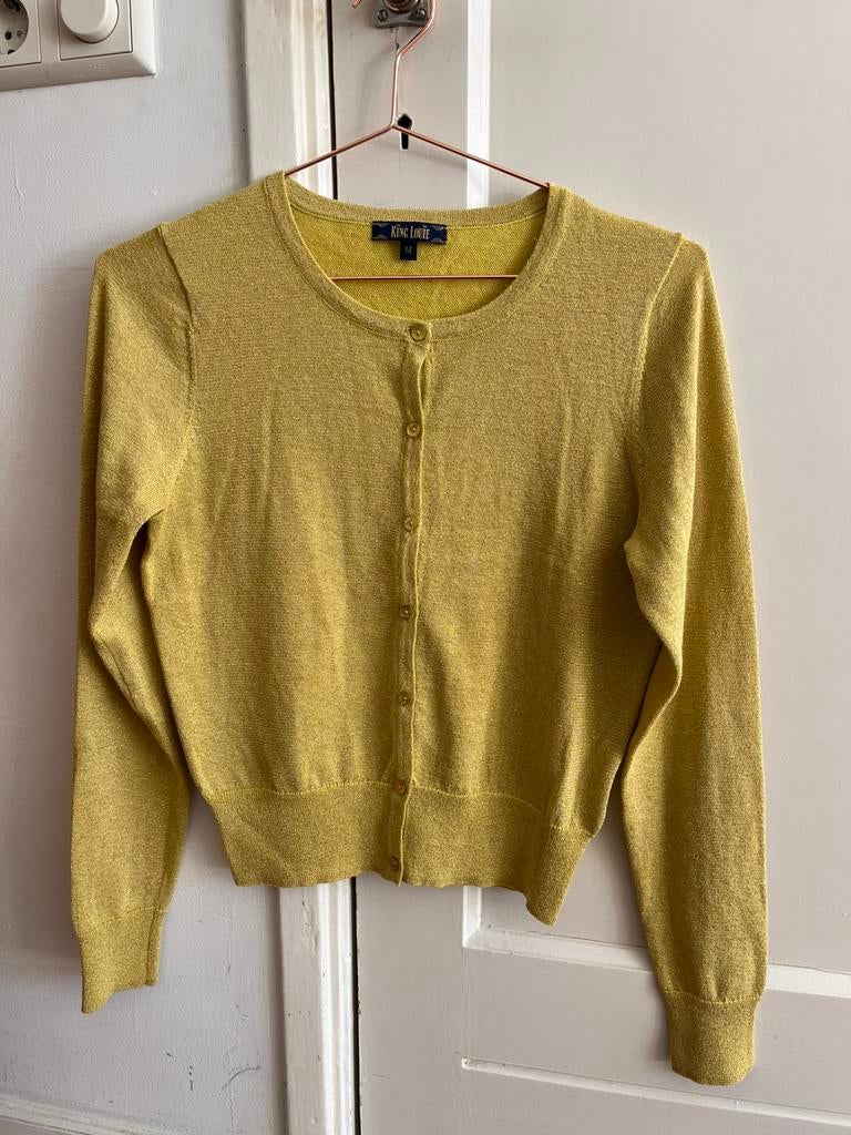 Glitter vestje King Louie maat M, Ophalen of Verzenden, Zo goed als nieuw, Maat 38/40 (M)