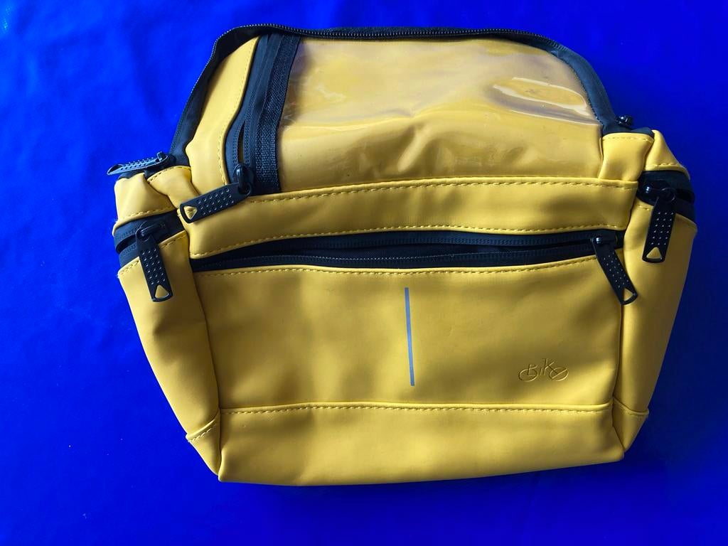 Gele fietstas / stuurtas, Ophalen of Verzenden, Nieuw