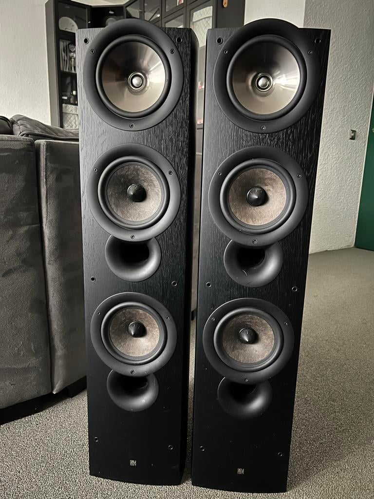 KEF iQ9 Vloerstaande Speakers, Audio, Tv en Foto, Luidsprekers, Zo goed als nieuw, 120 watt of meer, Front, Rear of Stereo speakers