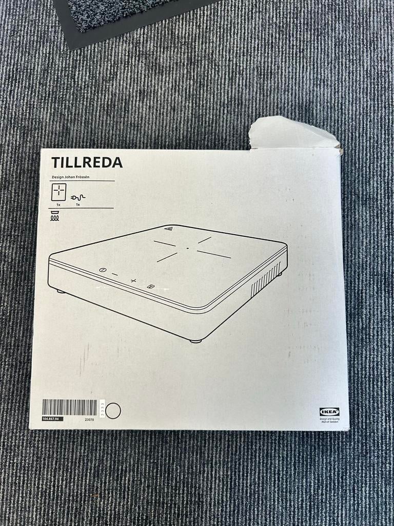 IKEA Tillreda inductiekookplaat, Witgoed en Apparatuur, Kookplaten, Ophalen, 3 kookzones of minder, Zo goed als nieuw, Inductie