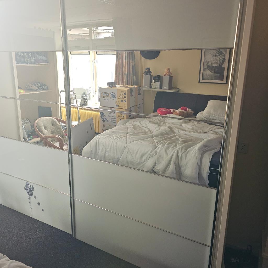 Kast, Huis en Inrichting, Kasten | Kledingkasten, Ophalen, Met deur(en), Zo goed als nieuw, 200 cm of meer