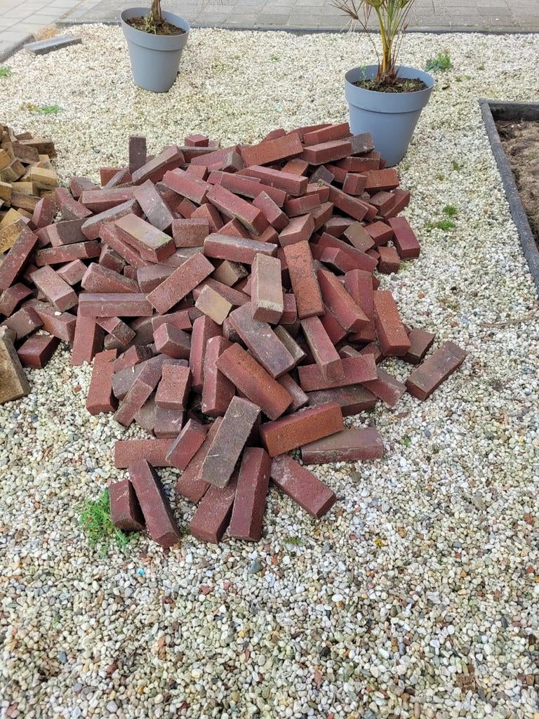 Stenen rood, Ophalen of Verzenden, Gebruikt, Beton, Klinkers