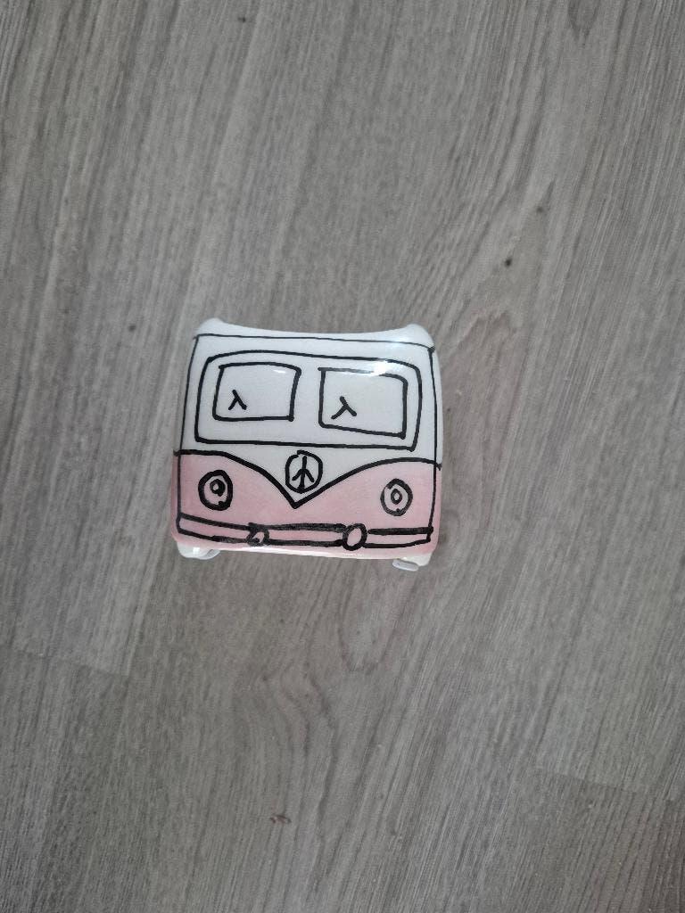 bloembak bloem pot bak bakje nus vw volkswagen look  roze, Ophalen, Steen, Minder dan 30 cm, Binnen