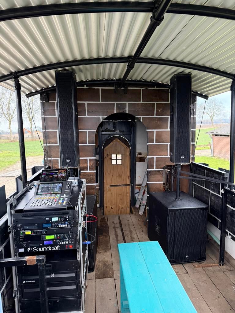 Rcf set, Overige merken, Subwoofer, Ophalen of Verzenden, Zo goed als nieuw