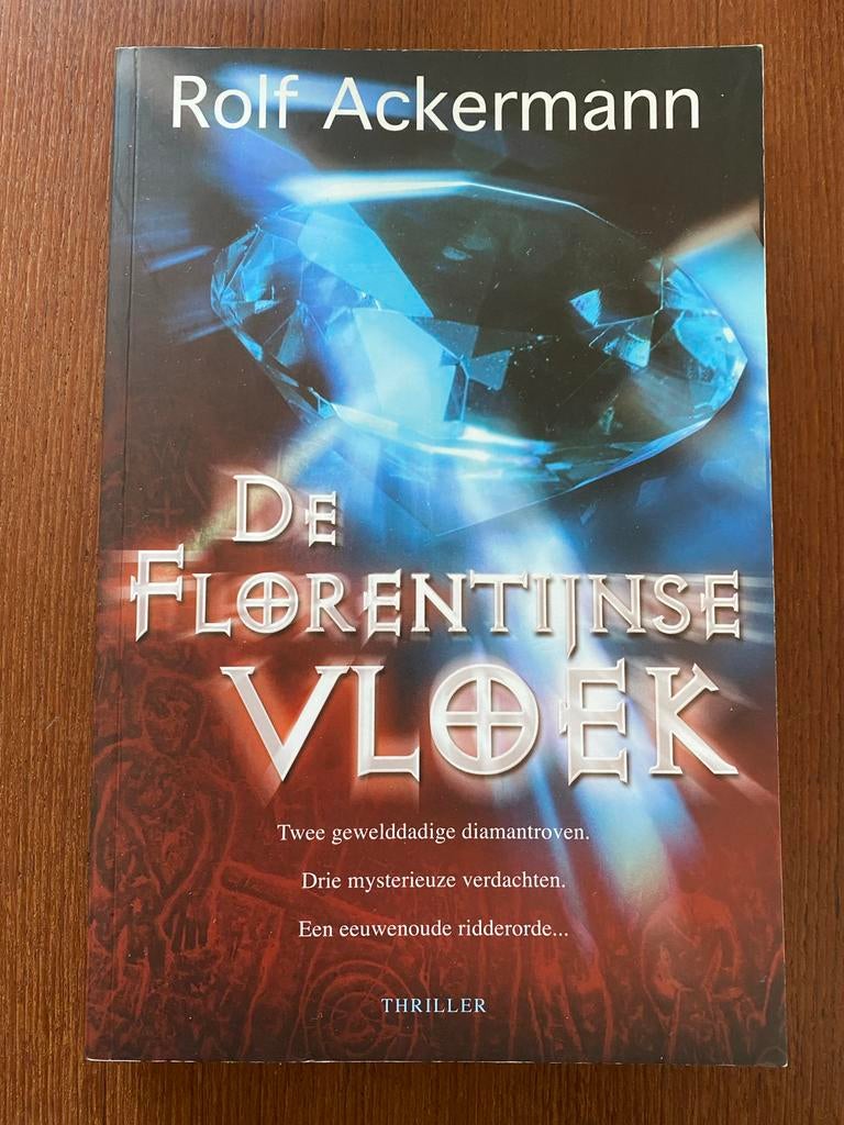 Rolf Ackermann - De Florentijnse Vloek, Europa overig, Rolf Ackermann, Ophalen of Verzenden, Zo goed als nieuw