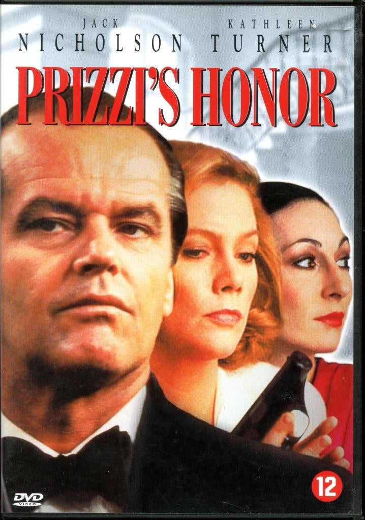 Jack Nicholson - Prizzi's honor, Vanaf 16 jaar, Ophalen of Verzenden, Zo goed als nieuw, Actiethriller