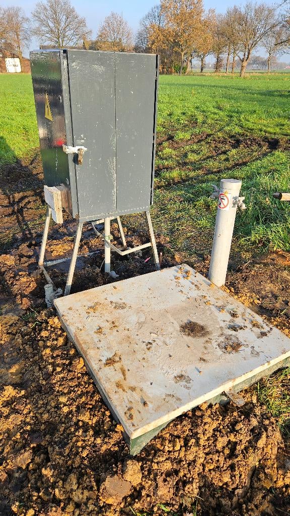 Bouwkast en geïsoleerde waterput, Doe-het-zelf en Verbouw, Elektra en Kabels, Gebruikt, Overige typen, Ophalen
