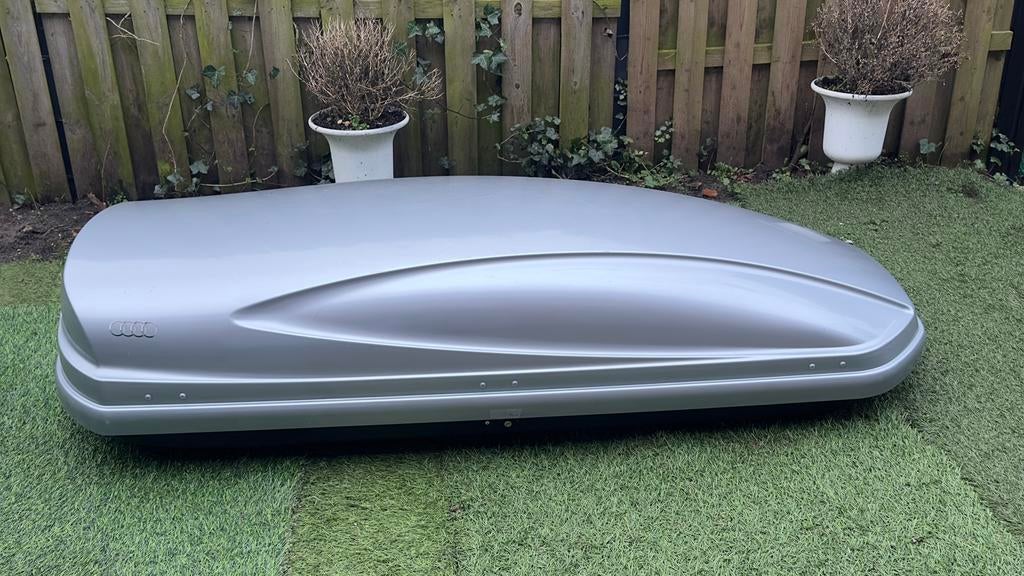 Dakkoffer Audi Dakkoffer Skibox bagagebox, Ophalen, Gebruikt