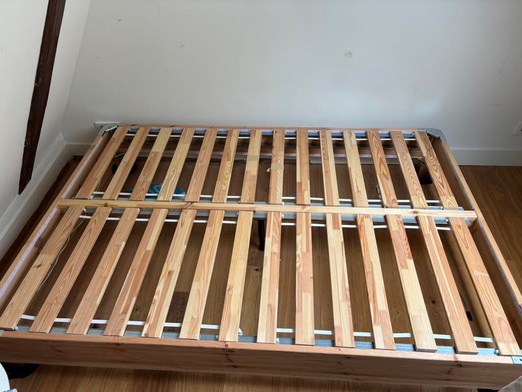 Espevar bed frame, Ophalen of Verzenden, Zo goed als nieuw, Tweepersoons, 140 cm