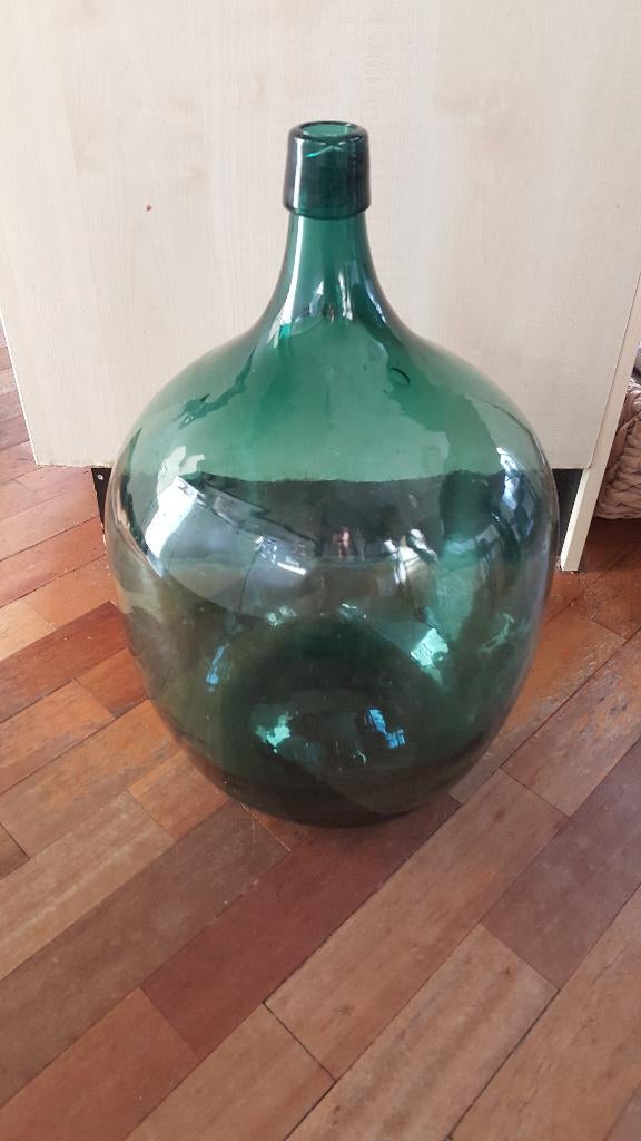 Zeer grote gistfles (50 liter), Ophalen