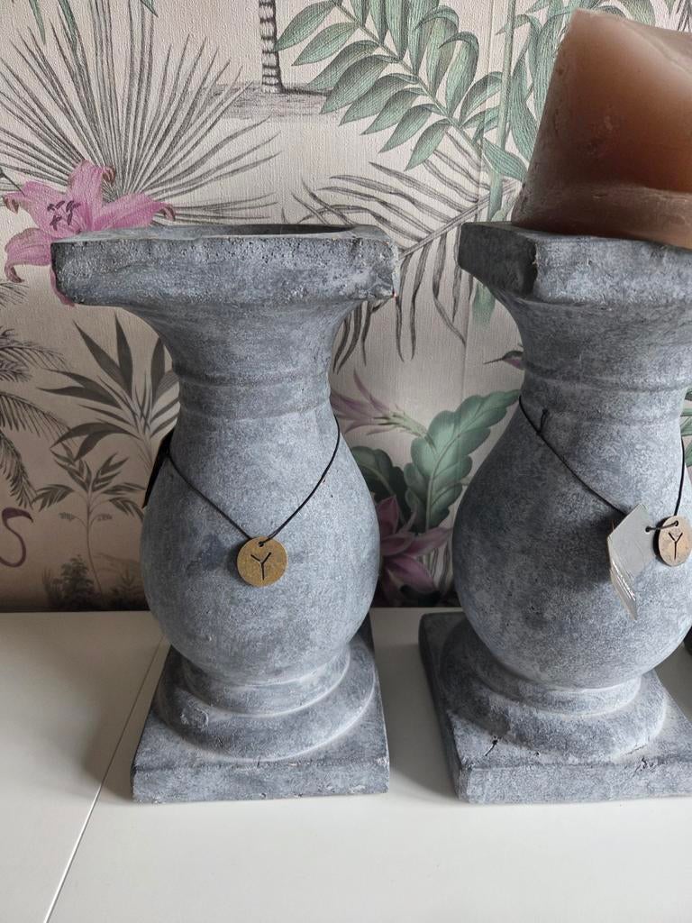 4 Brynxz kandelaars prijs is voor 4 kandelaars, Huis en Inrichting, Woonaccessoires | Kandelaars en Kaarsen, Ophalen, Overige materialen