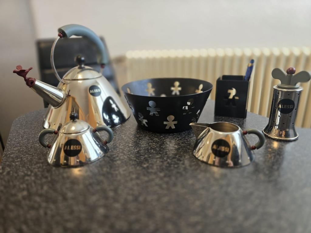 Alessie set, Huis en Inrichting, Ophalen, Overige materialen, Schaal, Rond