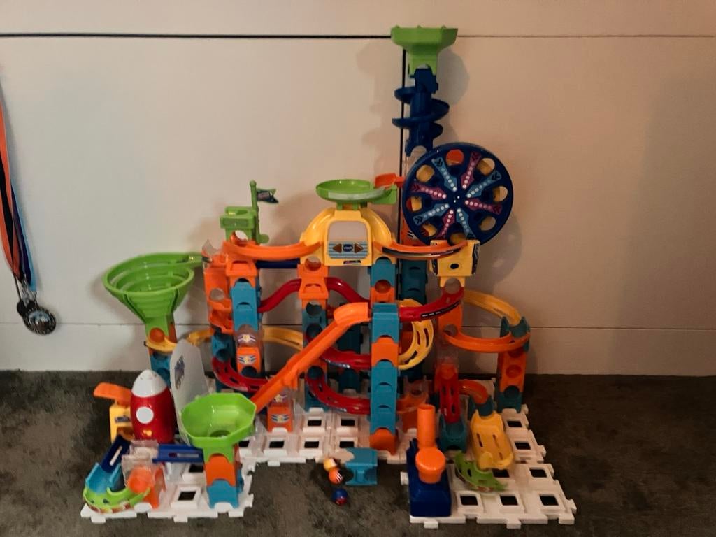 Vtech Marble rush knikkerbaan 2 sets, Ophalen of Verzenden, Zo goed als nieuw