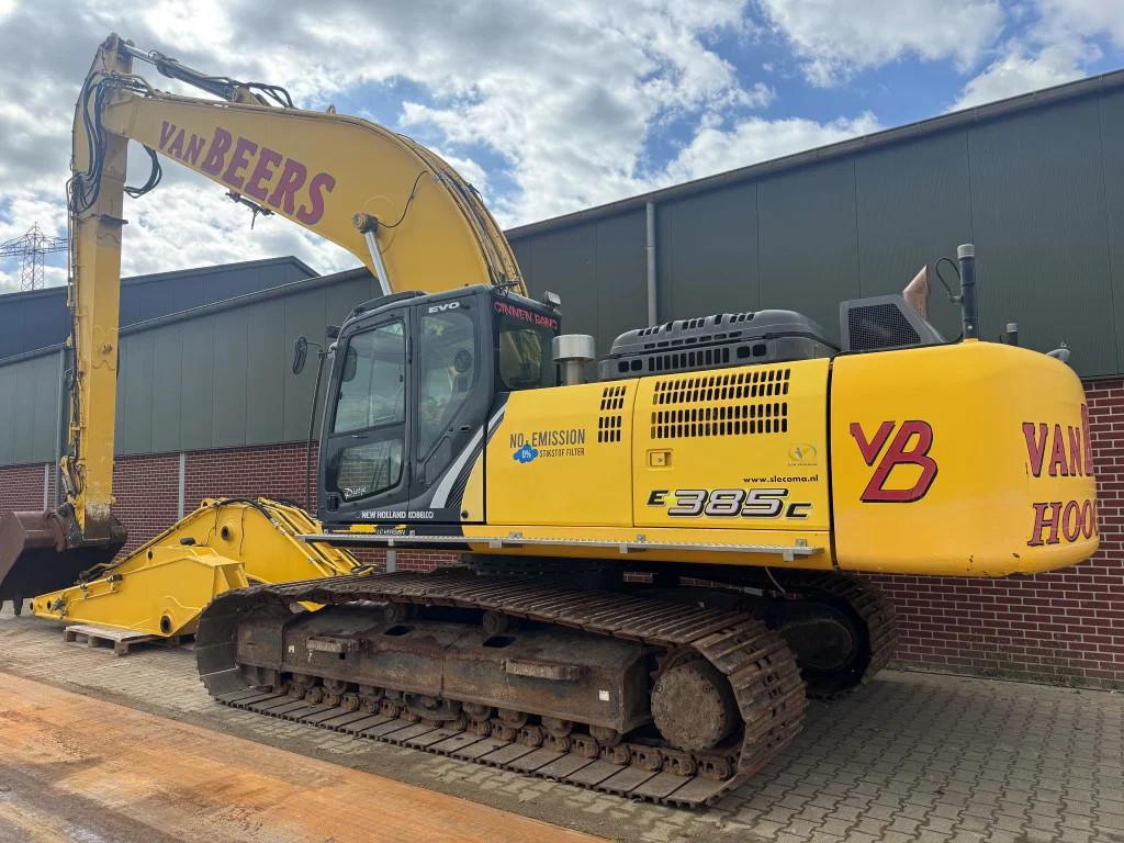New Holland Kobelco E385C 14 Mtr Boom and Orginal Boom !, Graafmachine