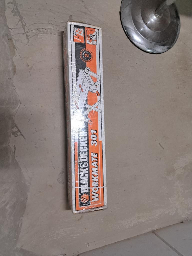 Workmate 301 Black & Decker, Doe-het-zelf en Verbouw, Werkbanken, Ophalen, Nieuw, 70 tot 120 cm, Inklapbaar