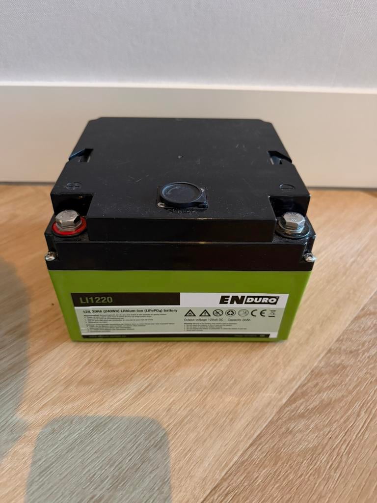 Enduro LI1220 accu, Ophalen, Zo goed als nieuw