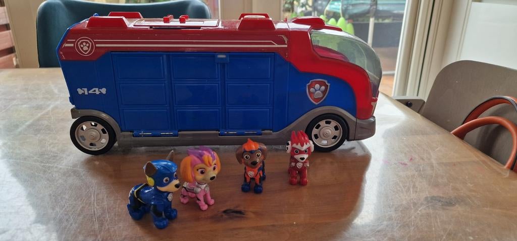 Paw patrol, Ophalen