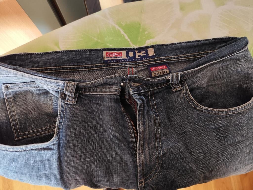 Jinglers spijkerbroek maat 35/30  zo goed als nieuw, Blauw, Overige jeansmaten, Ophalen of Verzenden, Zo goed als nieuw