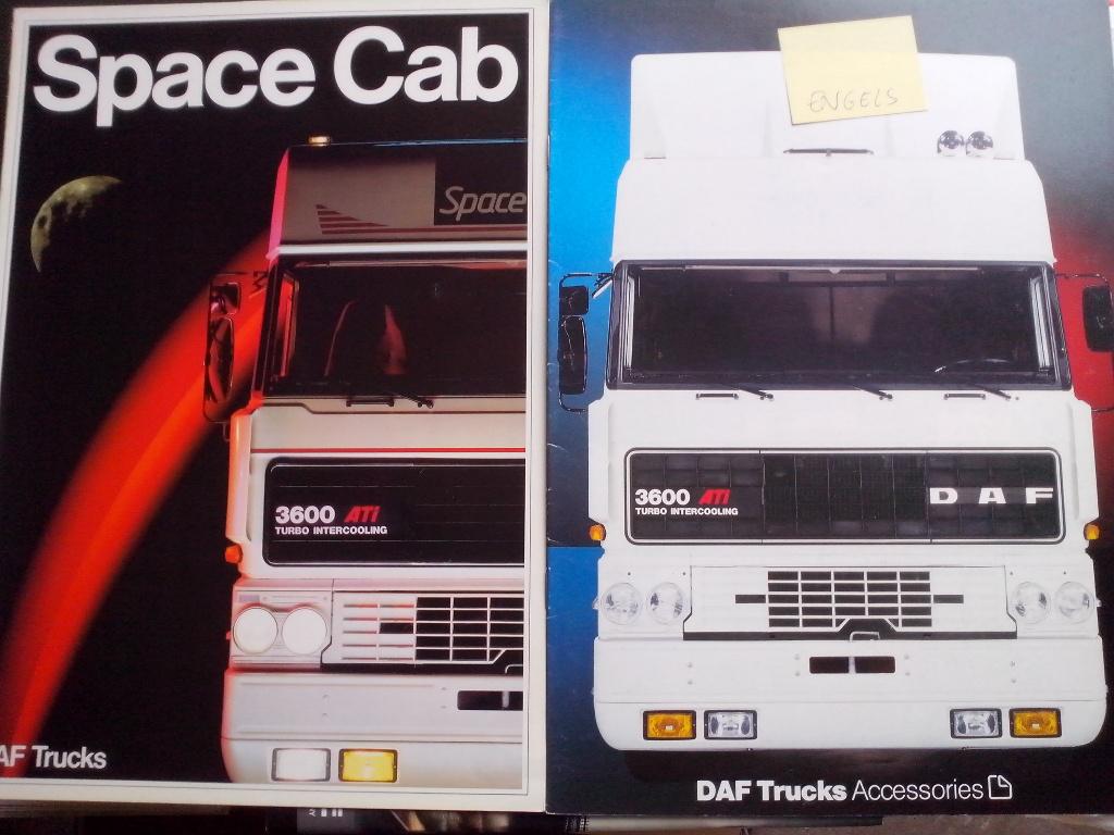 DAF 3600 ATi Space Cab folder / brochure, Ophalen of Verzenden, Zo goed als nieuw, Overige merken