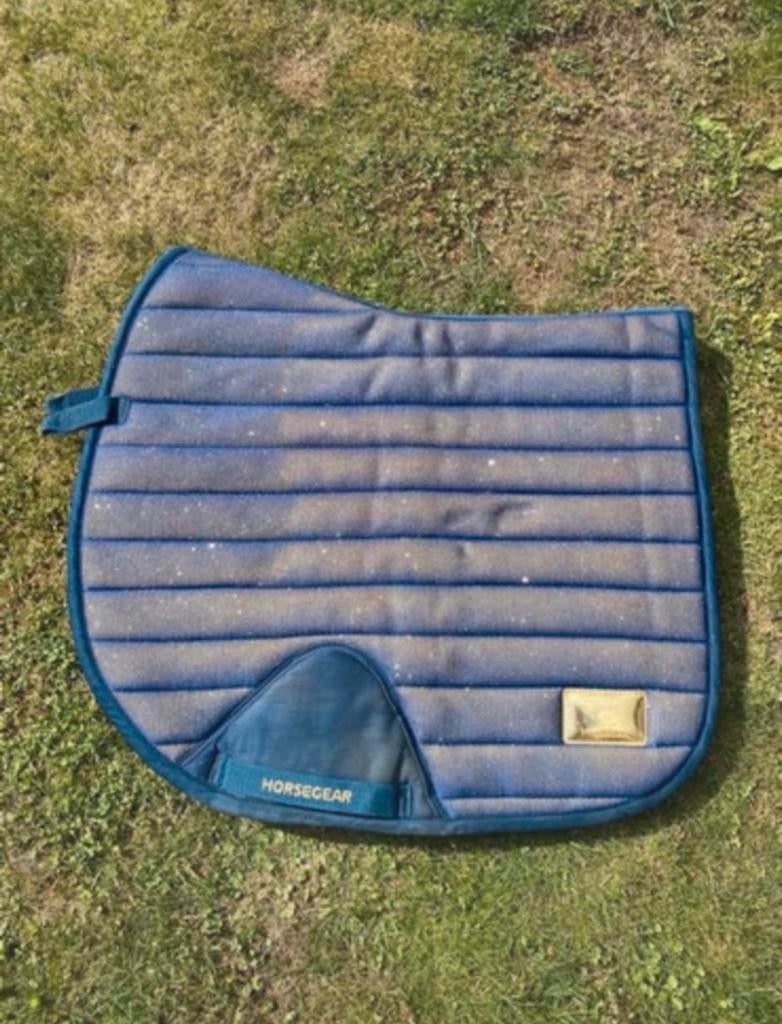 Dekje veelzijdigheid blauw glitter, Ophalen of Verzenden, Zo goed als nieuw