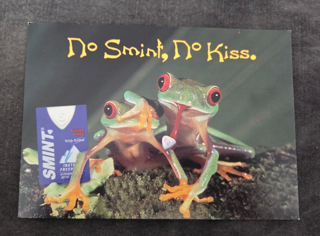 Twee kikkers - No Smint, No kiss, Verzenden, 1980 tot heden, Ongelopen, Overige thema's