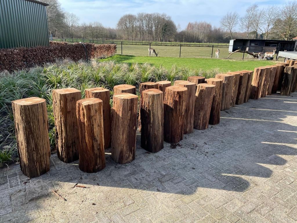 Robuuste houten sokkels . droog . grote partij, Ophalen, Nieuw