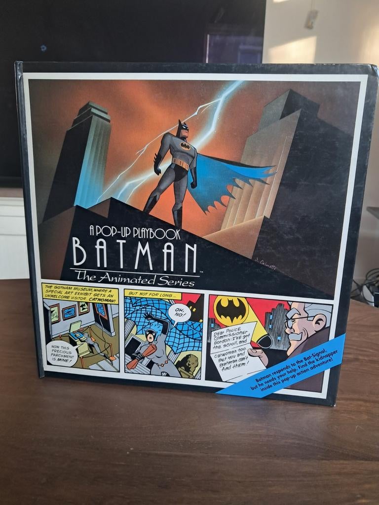 Batman Pop-Up Boek – The Animated Series (1994) – First Edit, Ophalen of Verzenden, Gelezen