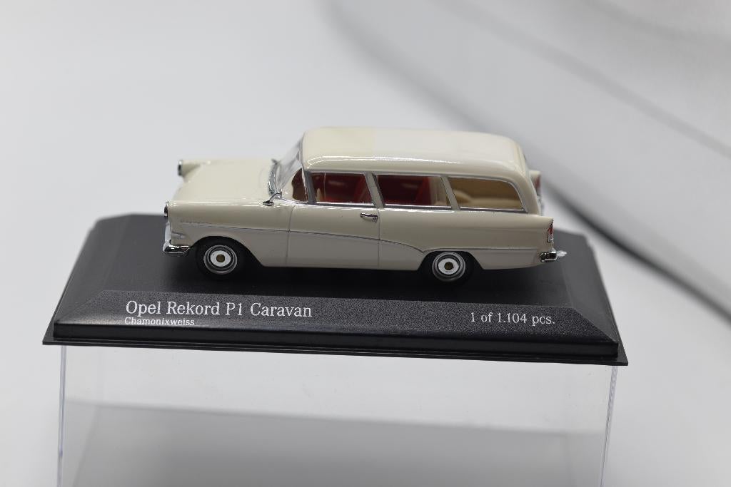 Minichamps Opel Rekord P1 caravan, Minichamps, -, Nieuw, Ophalen of Verzenden