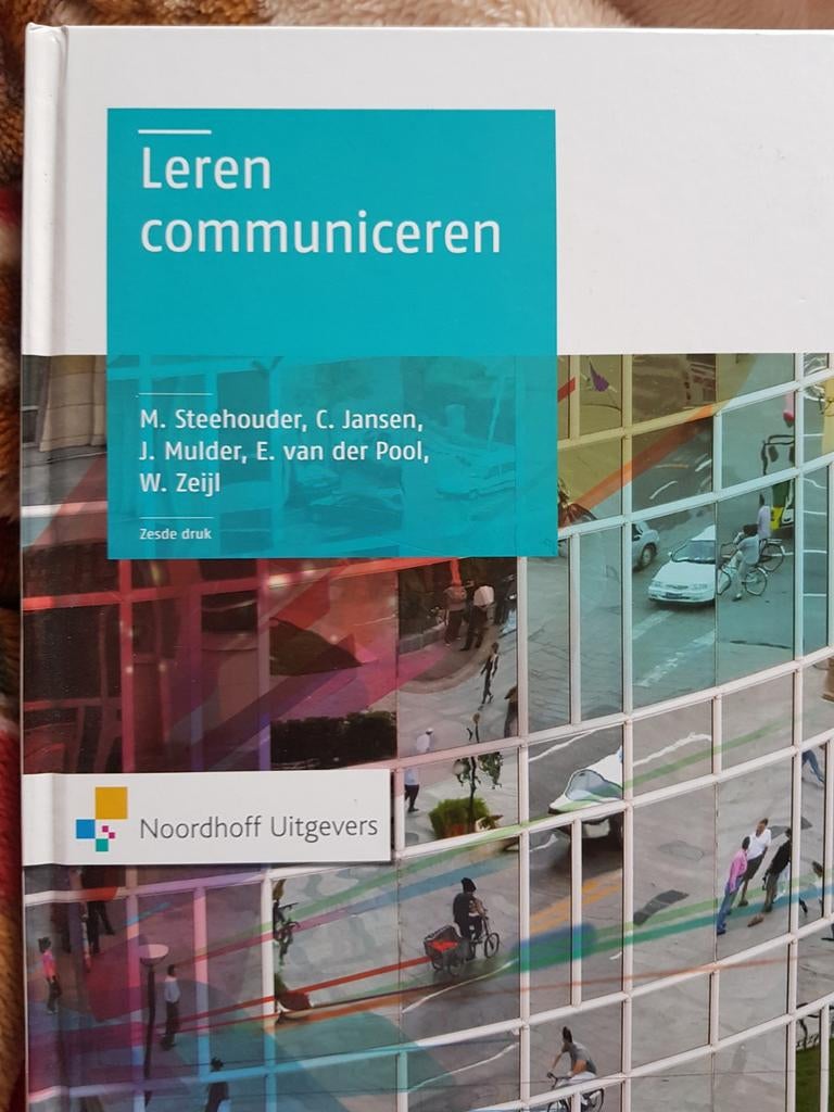 Te koop! Leren Communiceren., Ophalen of Verzenden, Nieuw, Economie en Marketing, Noordhoff Uitgevers