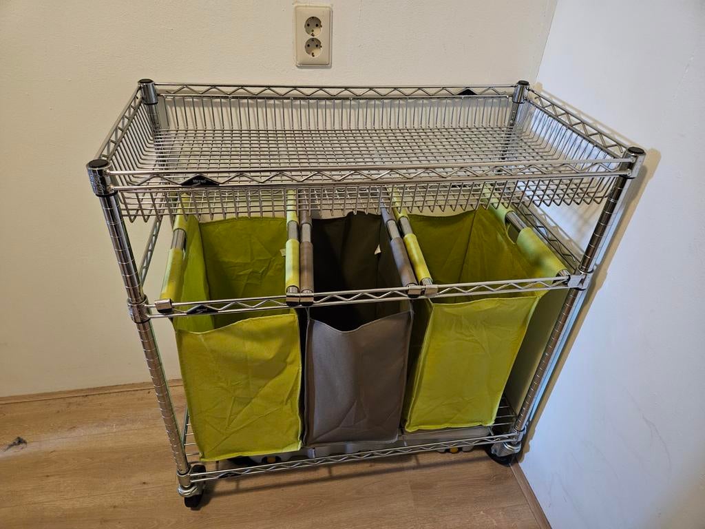 Reisenthel Wasmand met Wielen en Handdoekenrek, Ophalen, Gebruikt