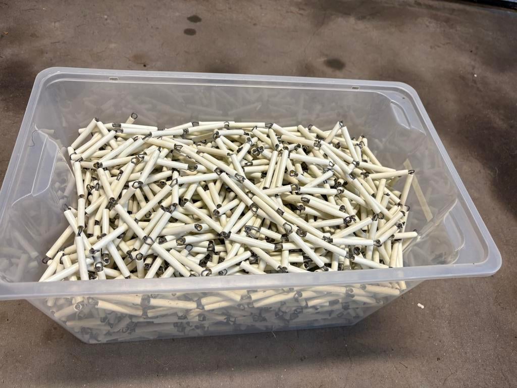 Vliegenhor met hulzen ca. 190x90, Doe-het-zelf en Verbouw, Deuren en Horren, Ophalen, Gebruikt, 80 tot 100 cm, Binnendeur