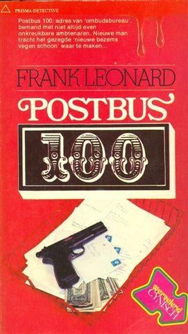 Frank Leonard - Postbus 100 - Prisma nummer 258., Boeken, Detectives, Zo goed als nieuw, Verzenden