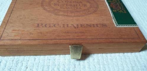 HAJENIUS sigarendoosje, Verzamelen, Verzenden, Gebruikt, Tabaksdoos of Verpakking