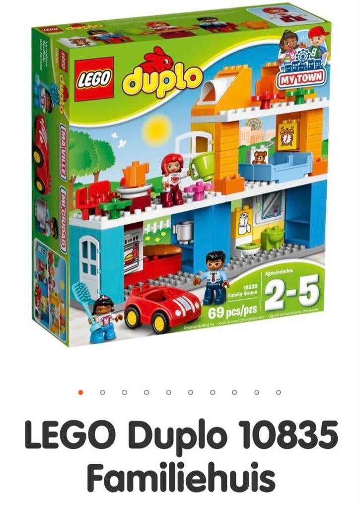 Lego duplo 10835 familiehuis compleet, Ophalen, Zo goed als nieuw, Complete set, Duplo