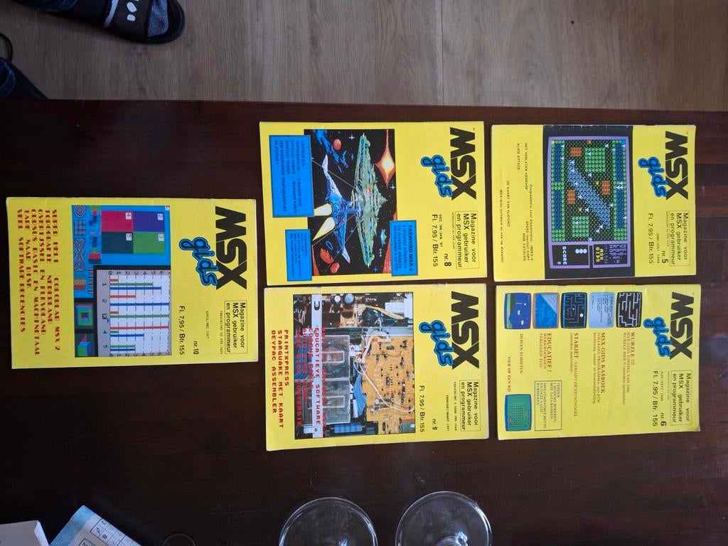MSX Gids 5, 6, 8, 9, 10, Ophalen of Verzenden, Gebruikt